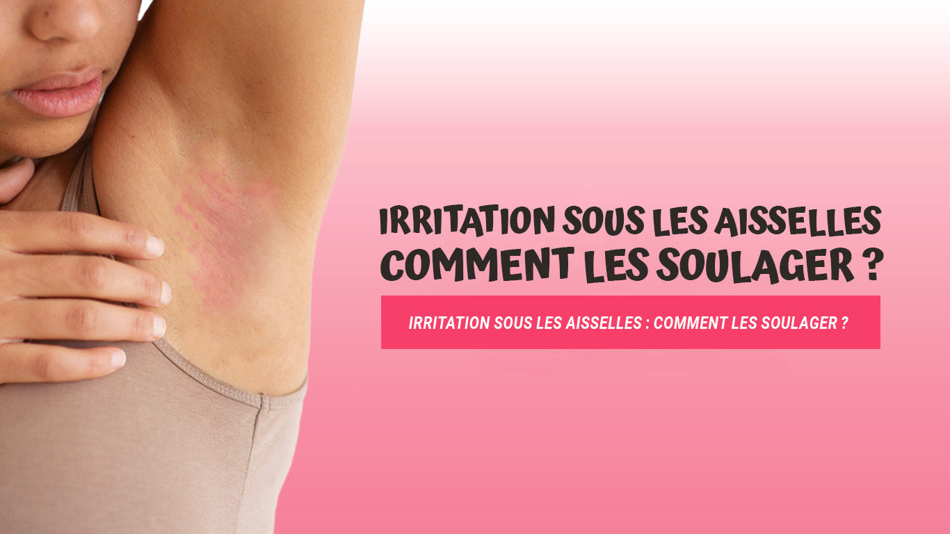 irritation sous aisselles