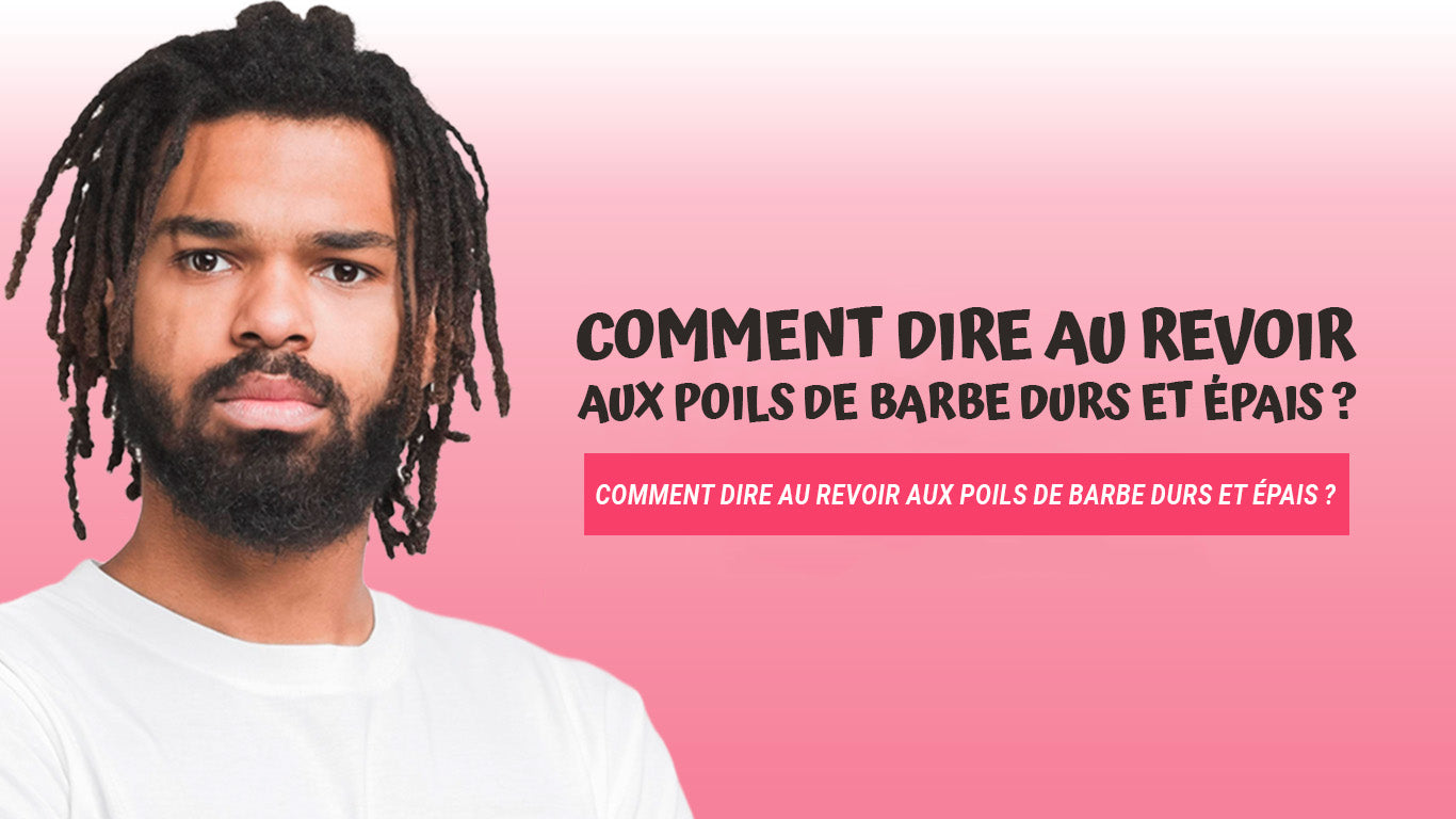 poil barbe dur épais