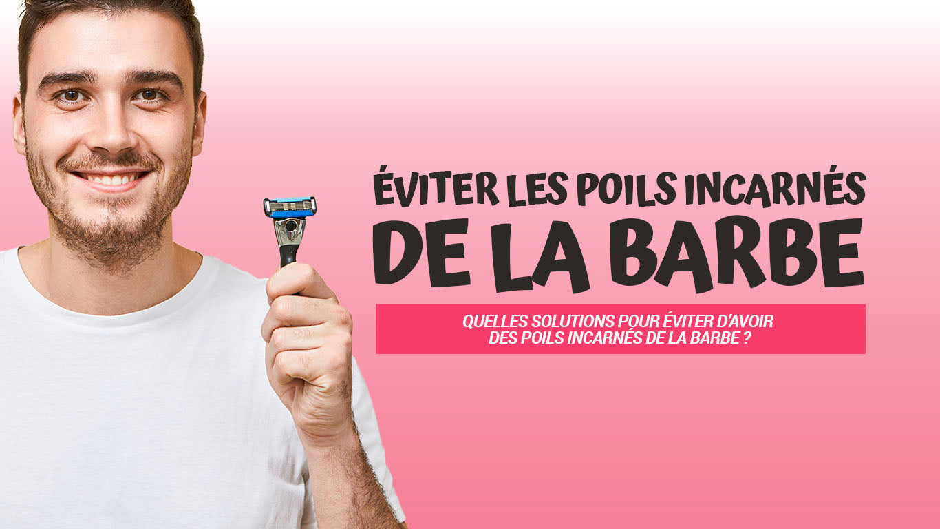 poil incarné barbe
