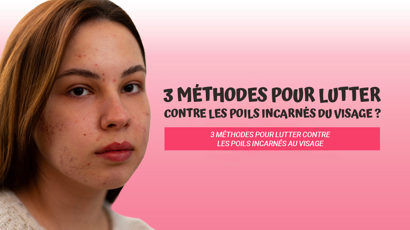 poil incarné visage