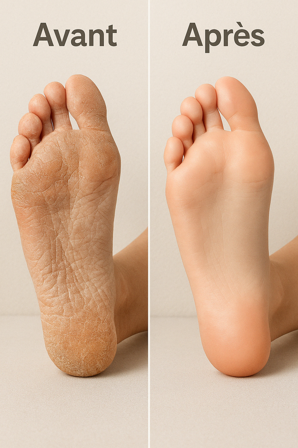 Soin velours - Masque hydratant pour les pieds