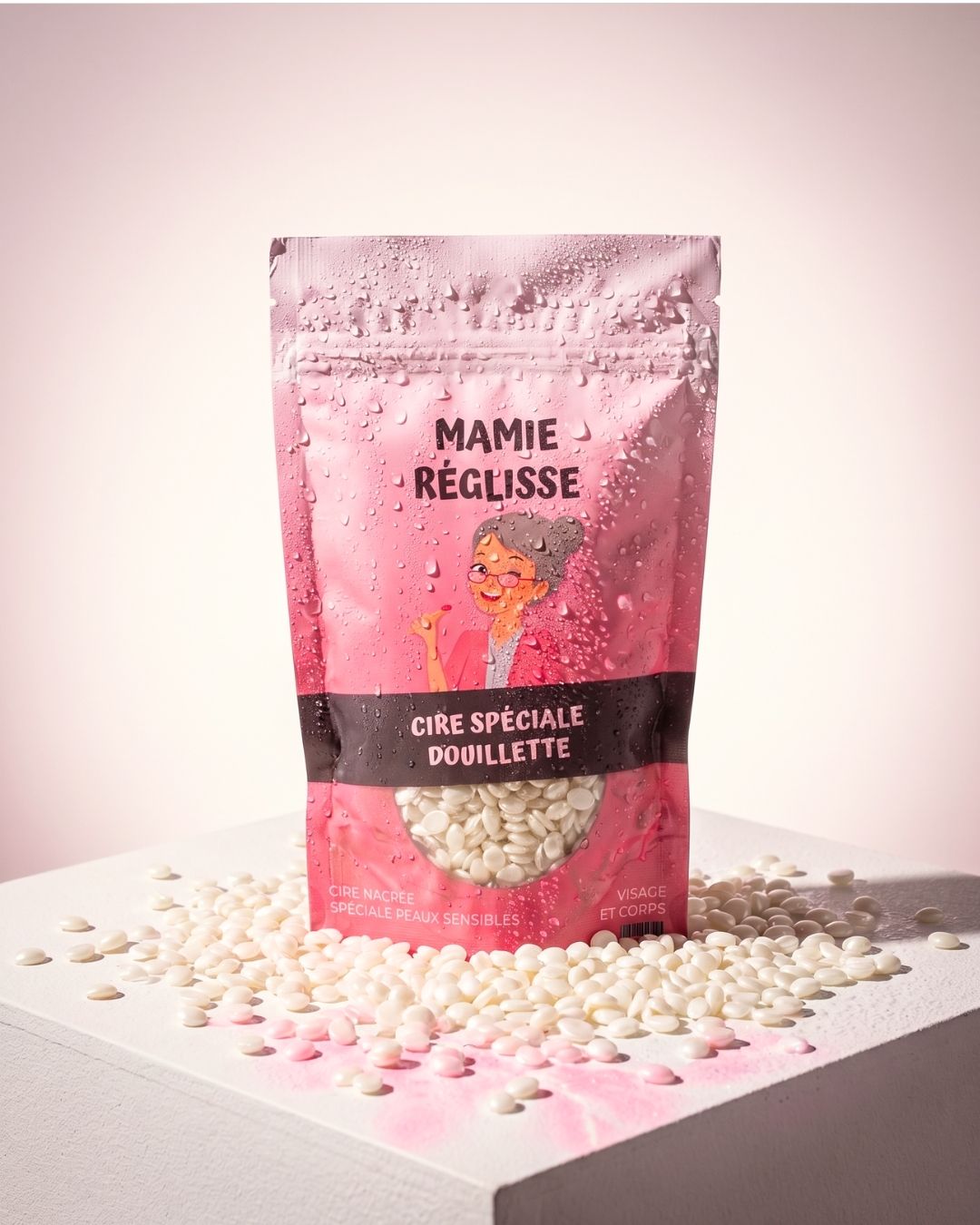 2 +1 Offert - Cire Nacrée (ralentit la repousse du poil) - 200g