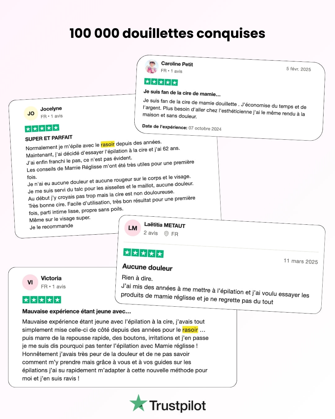 Starter - Kit Épilation Spécial Douillette