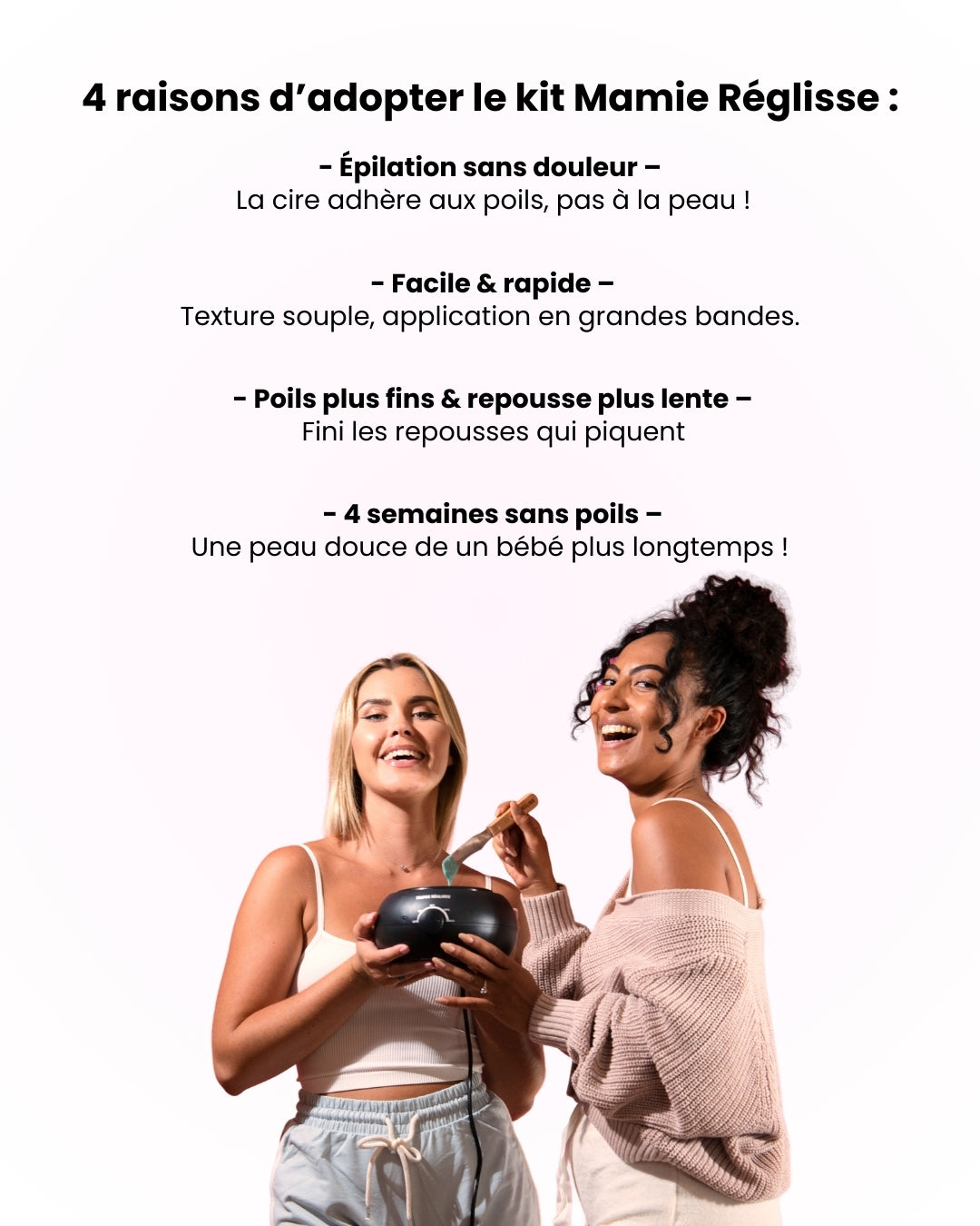 Starter - Kit Épilation Spécial Douillettes