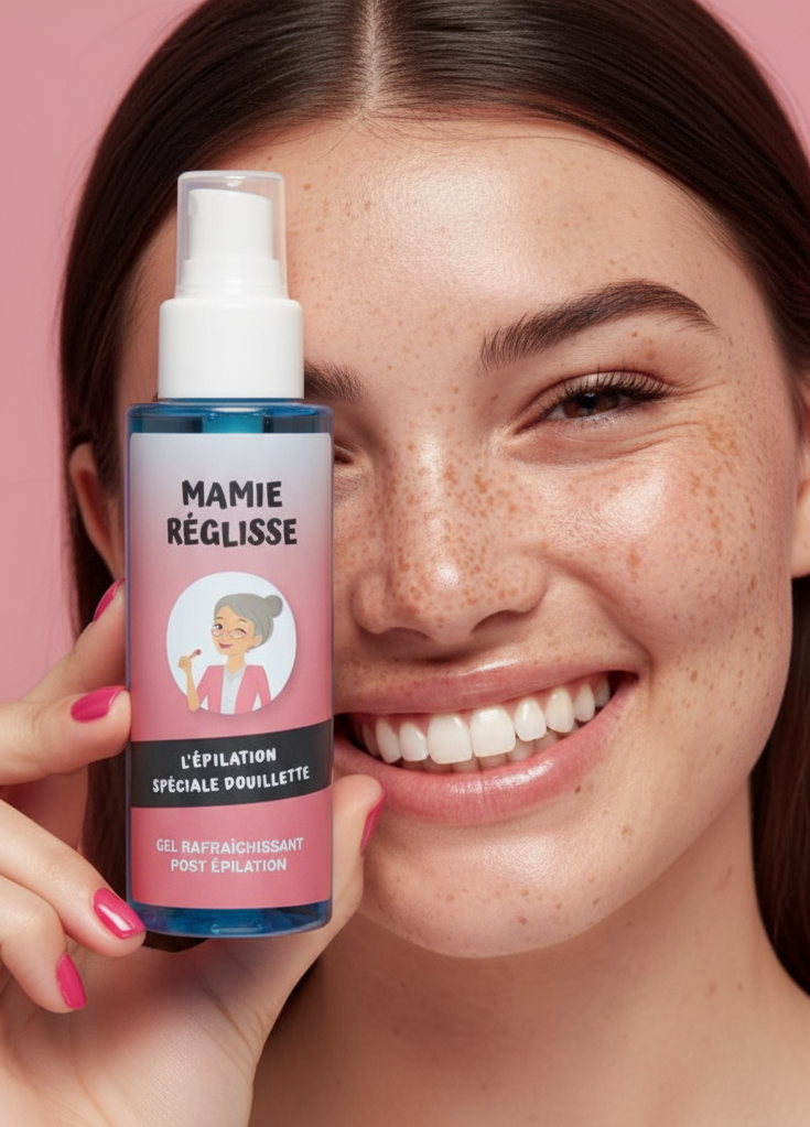 Gel rafraîchissant - Une peau apaisée après l'épilation