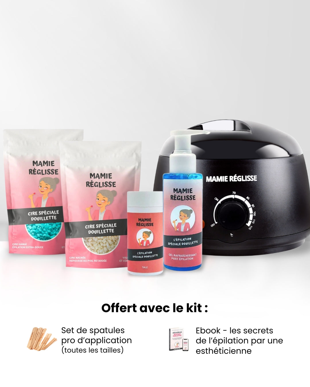 Kit Complet Épilation Spécial Douillette