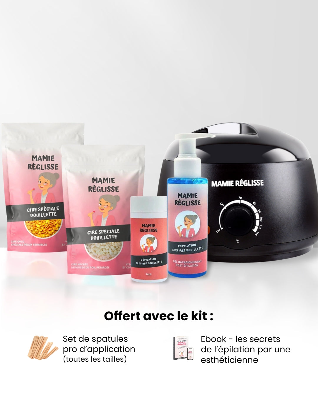 Kit Complet Épilation Spécial Douillette