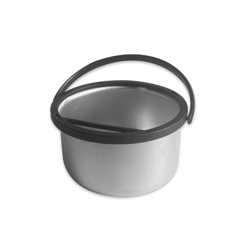 Seau métallique pour chauffe-cire