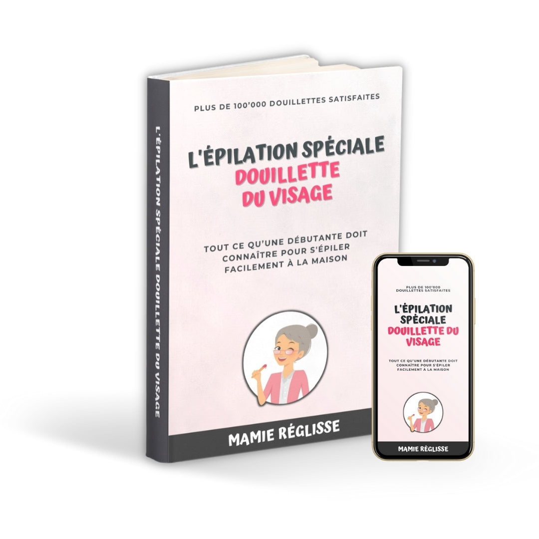L'épilation spéciale douillette du visage (programme numérique)