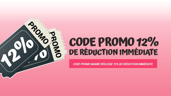 code reduction 12% Mamie Réglisse