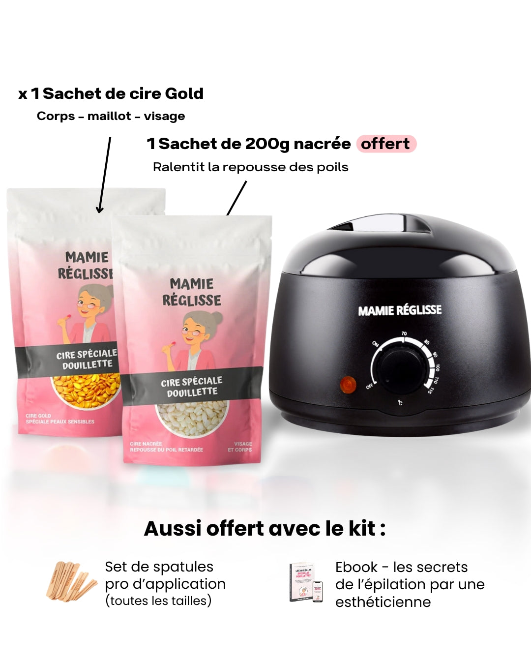 Starter - Kit Épilation Spécial Douillettes