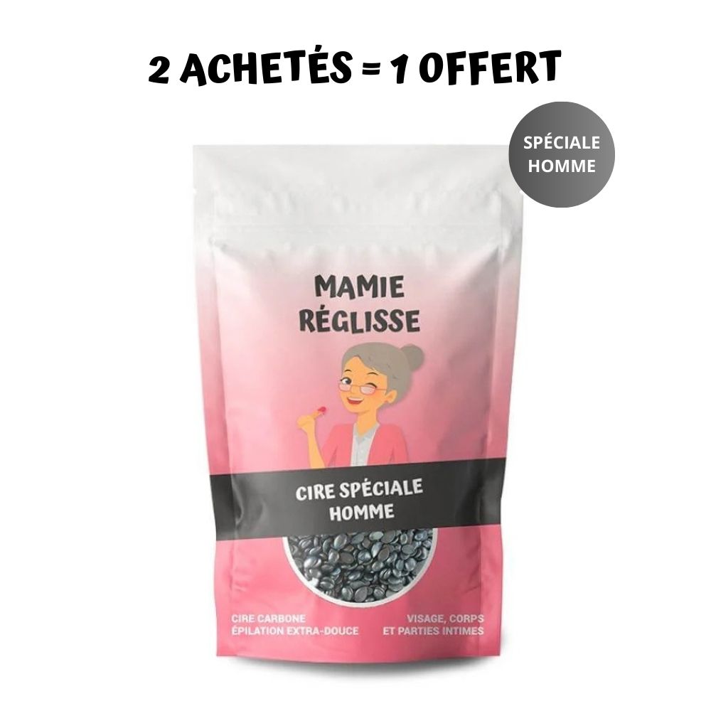 2 +1 Offert - Cire Carbone (homme) - 200g