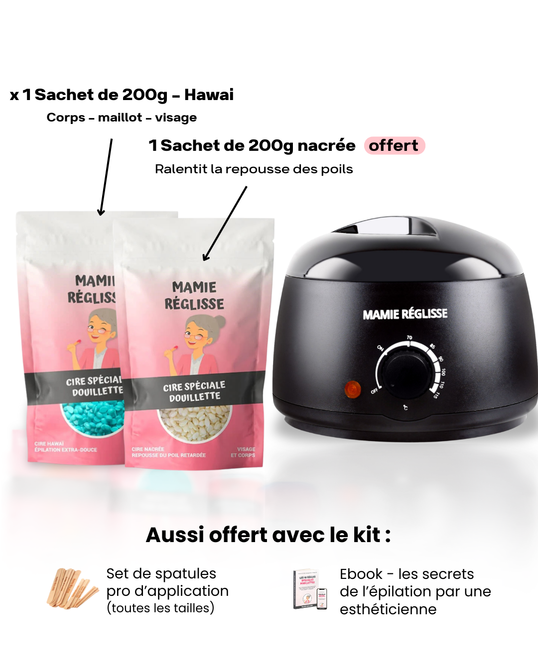 Kit Épilation Starter (tout pour débuter)