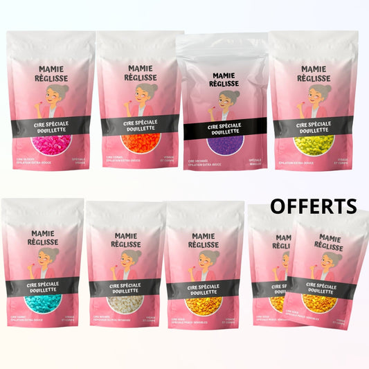 Coffret découverte – Toutes les Cires + 2 Offertes