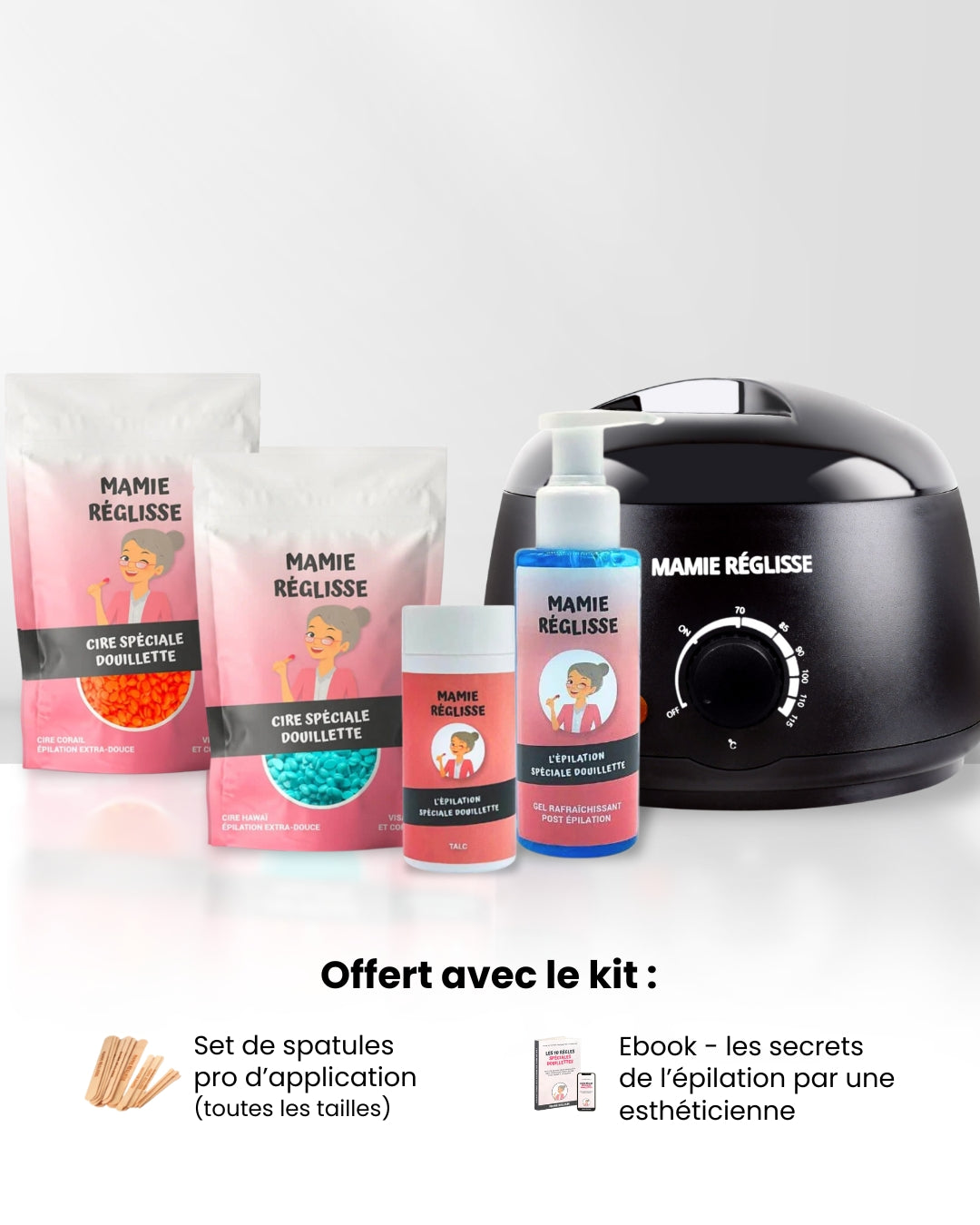 Kit Complet Épilation Spécial Douillette