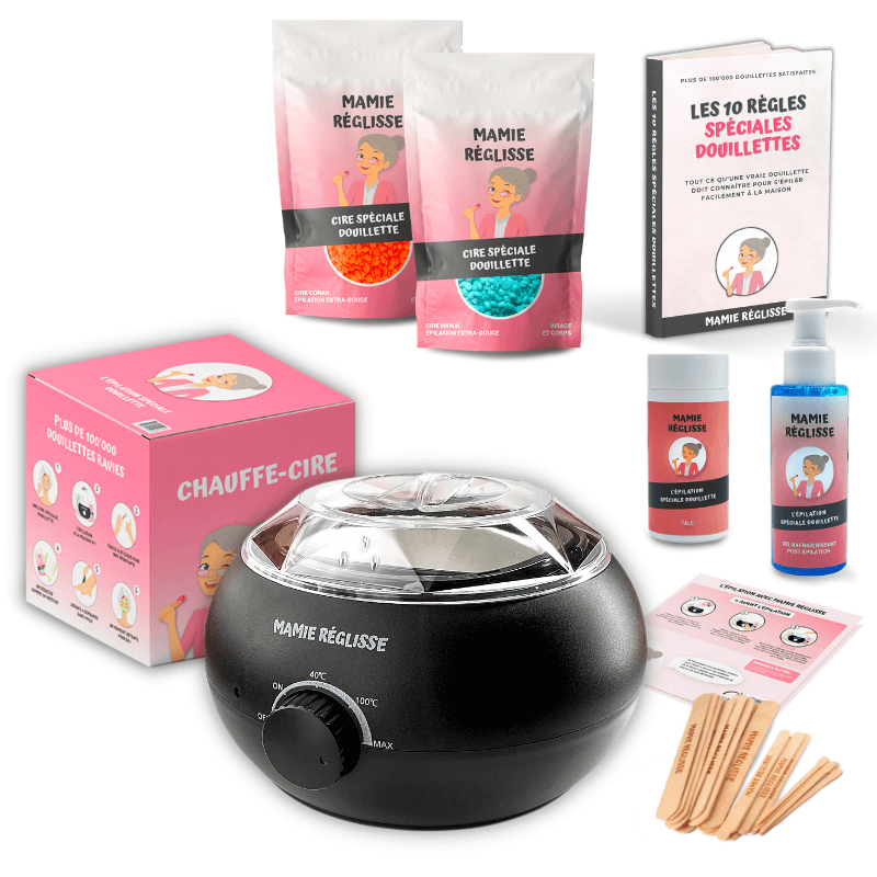 Kit Épilation Spécial Douillette Mamie Réglisse